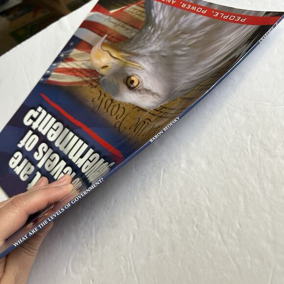 What Are the Levels of Government by Baron Bedesky Paperback Educational Book - Picture 9 of 9